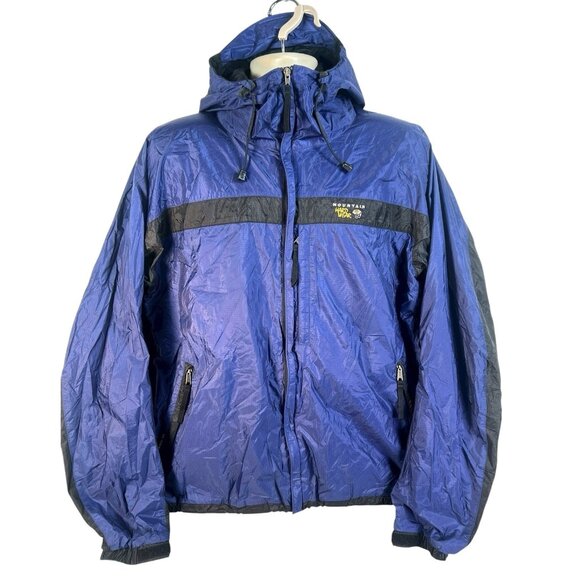 Mountain Hardwear Other - vtg MOUNTAIN HARDWEAR Conduit SL Blue Hooded Outdoor Soft Shell Jacket XL/XG